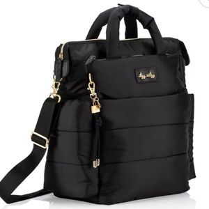 Itzy Ritzy Dream Convertible Diaper Bag- Black